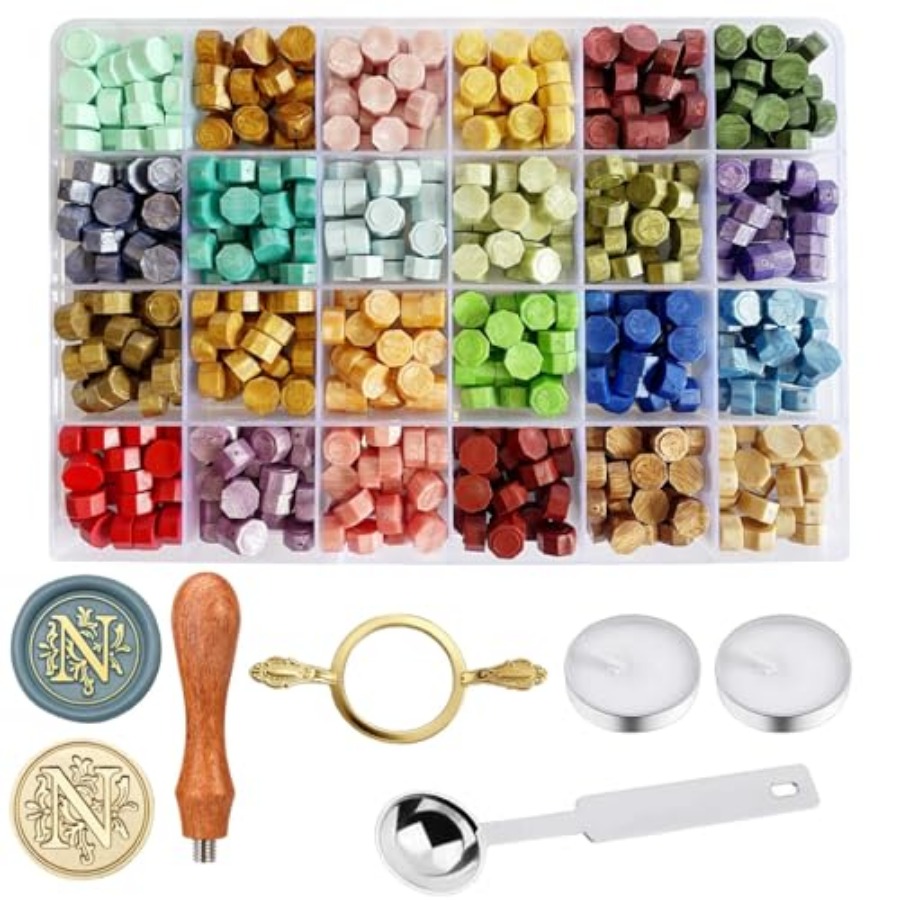 Wax Seal Letter Kit - Wax Seal Stamp Kit - Sealing