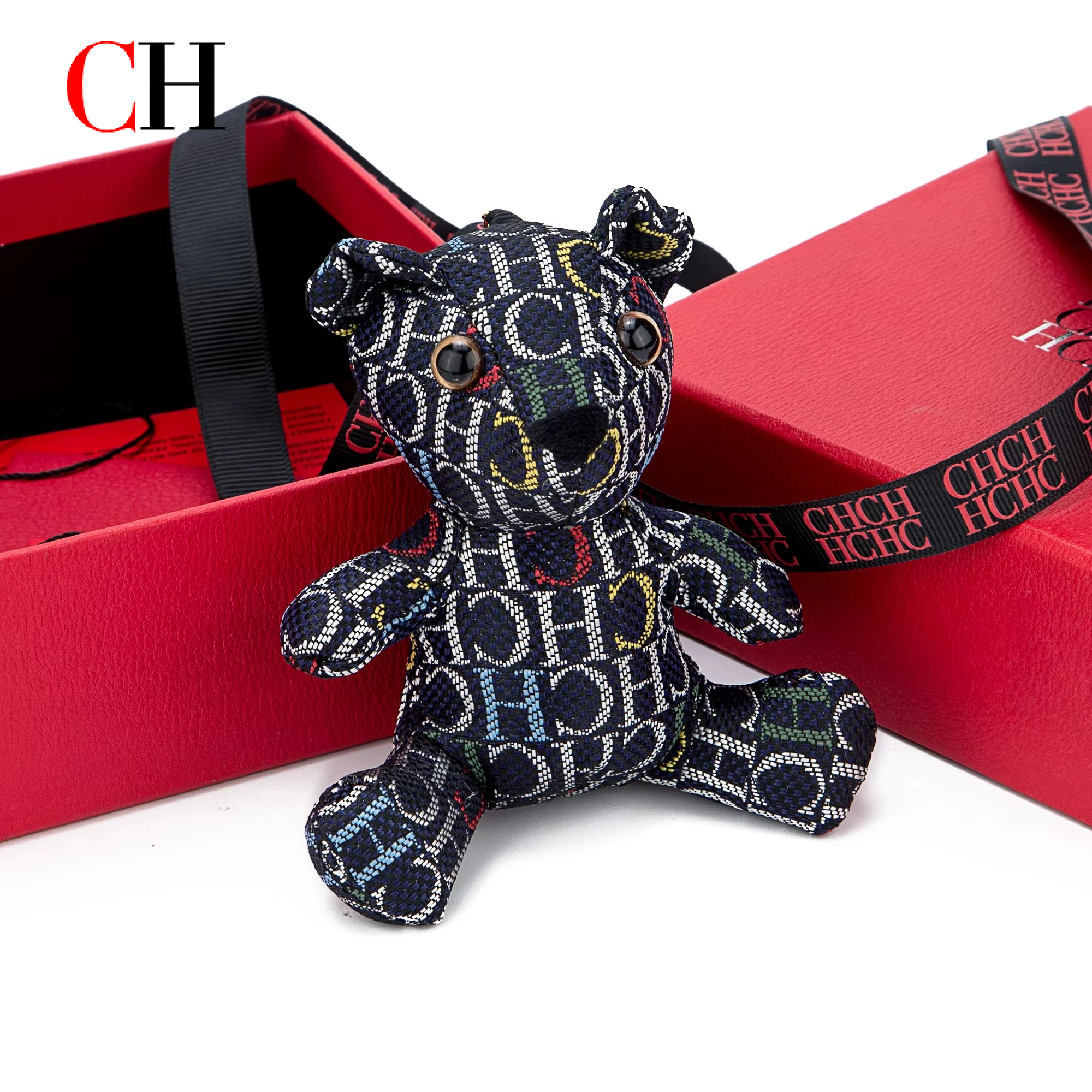 CH Bear Plush Keychain Monogra - Monogram Keychain Leather avaliação e preço