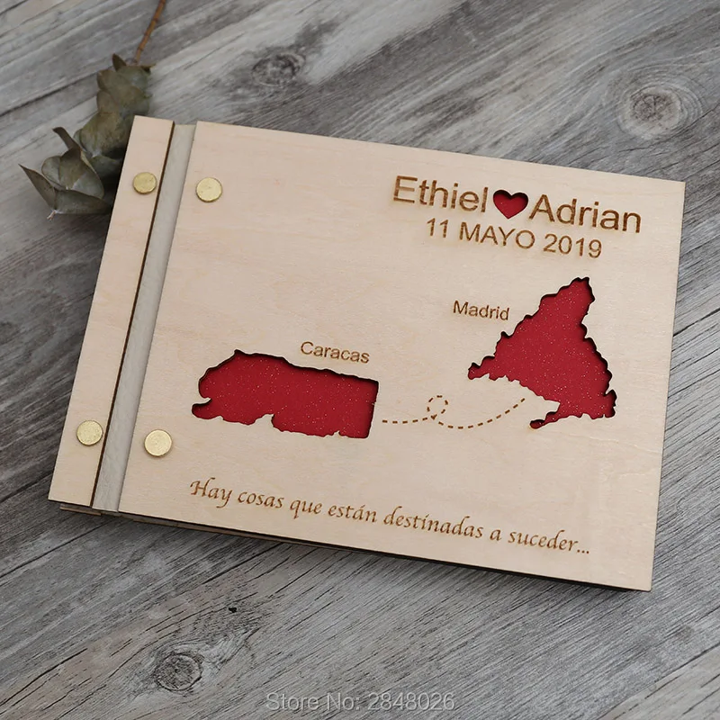Map engraved wedding guestbook - Custom Star Map avaliação e preço