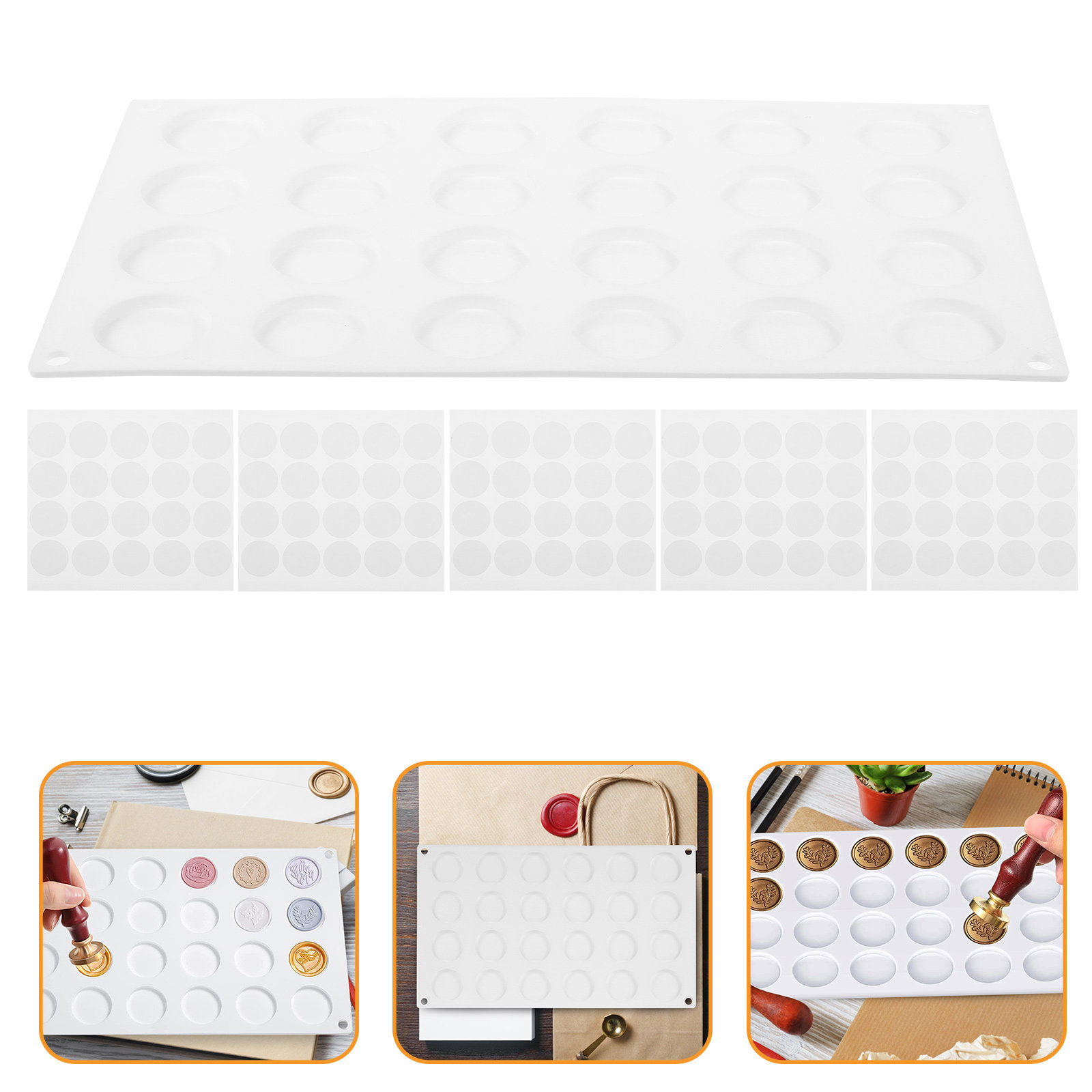 1Set Premium Silicone Wax Seal - Wax Seal Letter Kit avaliação e preço