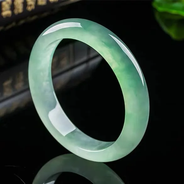 Natural Myanmar jadeite bracel - Coordinates Bracelet avaliação e preço