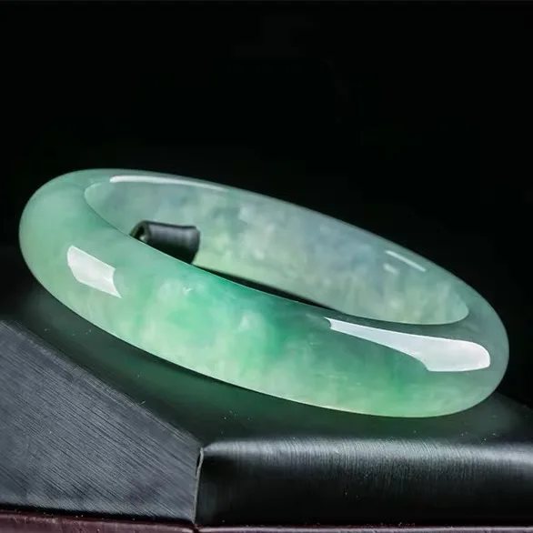 Natural Myanmar jadeite bracel - Coordinates Bracelet avaliação e preço