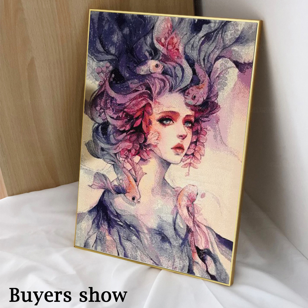 1PC frameless 5D Diy Diamond P - Photo Mosaic Print avaliação e preço