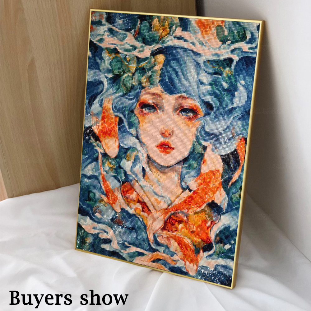 1PC frameless 5D Diy Diamond P - Photo Mosaic Print avaliação e preço
