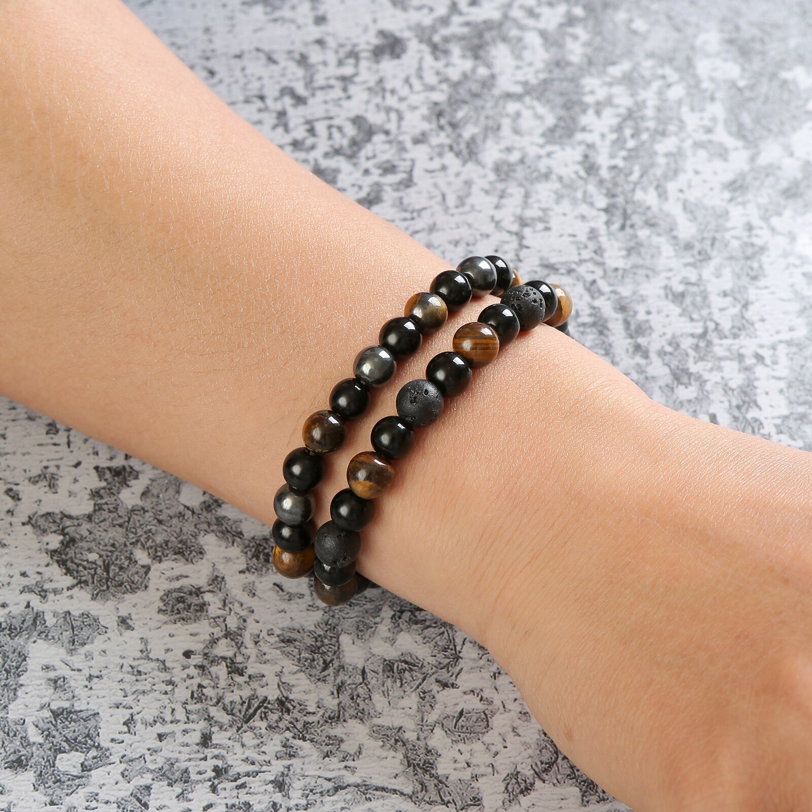 2PCS/Set Triple Protection Bra - Coordinates Bracelet avaliação e preço