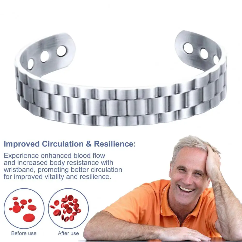 Magnetic Copper Prostate Wrist - Coordinates Bracelet avaliação e preço