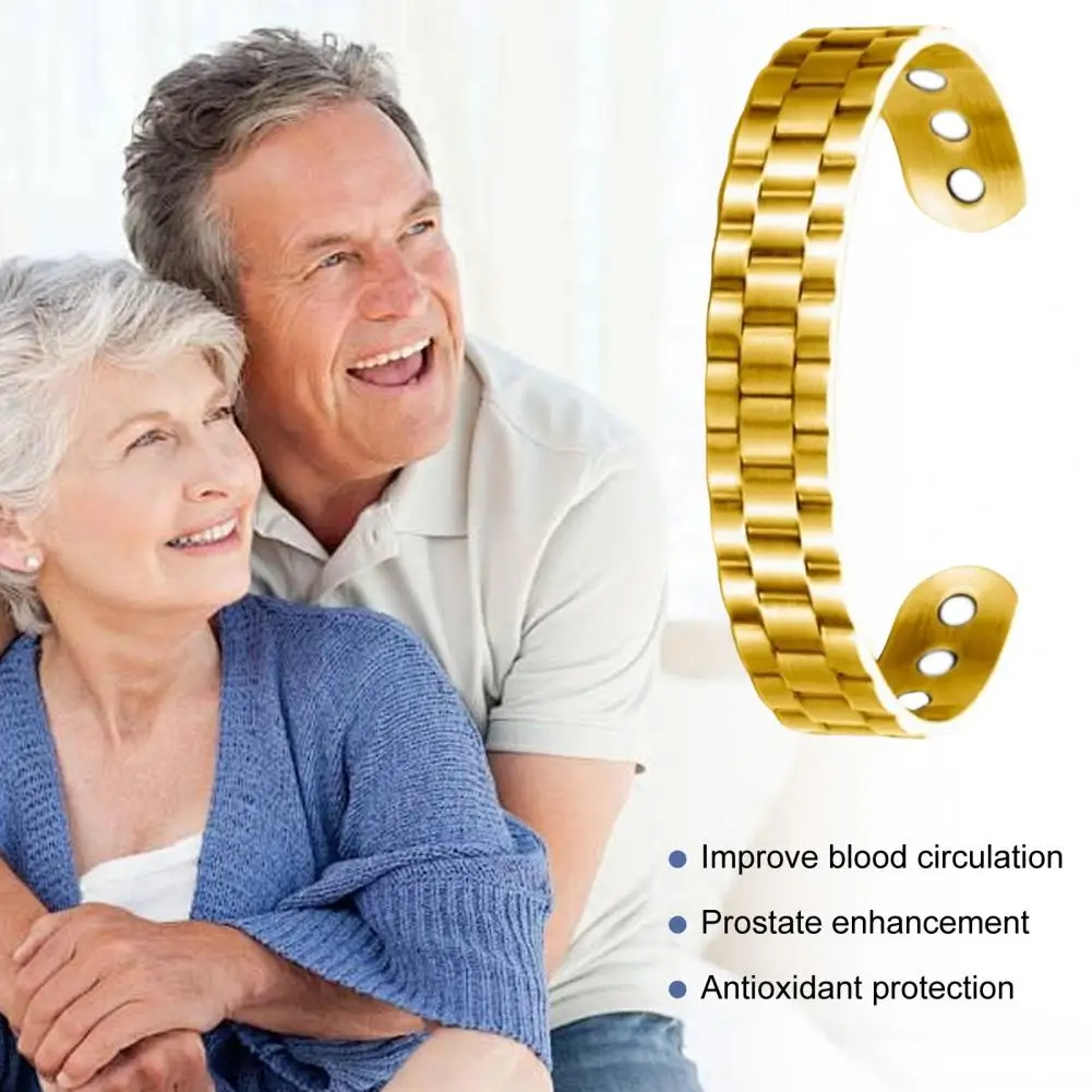 Magnetic Copper Prostate Wrist - Coordinates Bracelet avaliação e preço