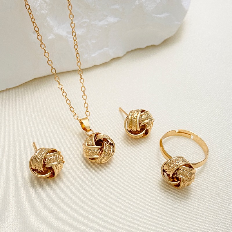 3Pcs Matching Jewelry Gift Set - Coordinates Bracelet avaliação e preço