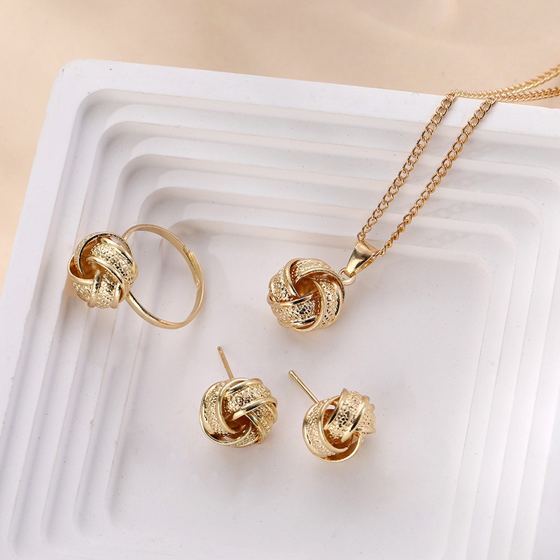 3Pcs Matching Jewelry Gift Set - Coordinates Bracelet avaliação e preço