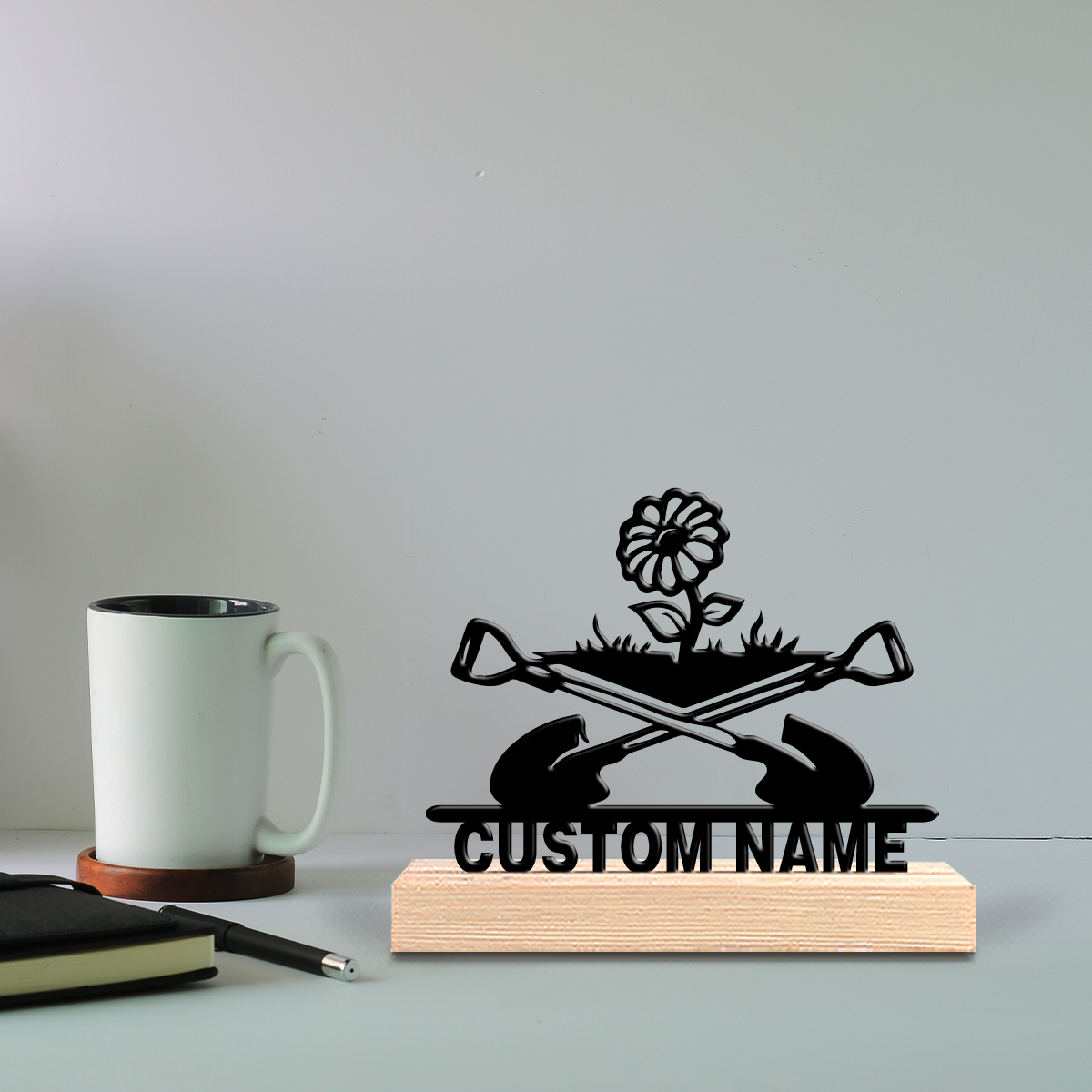 A modern minimalist customizat - Engraved Wood Frame avaliação e preço