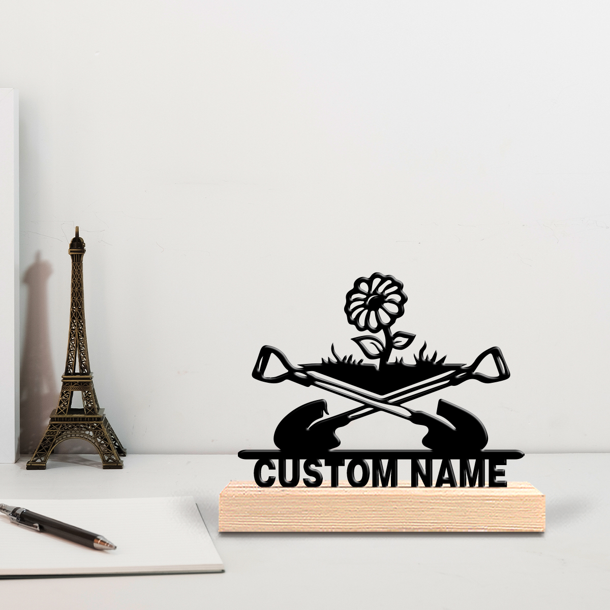 A modern minimalist customizat - Engraved Wood Frame avaliação e preço