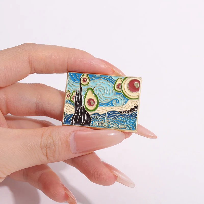 Abstract Oil Painting Enamel P - Custom Night Sky avaliação e preço