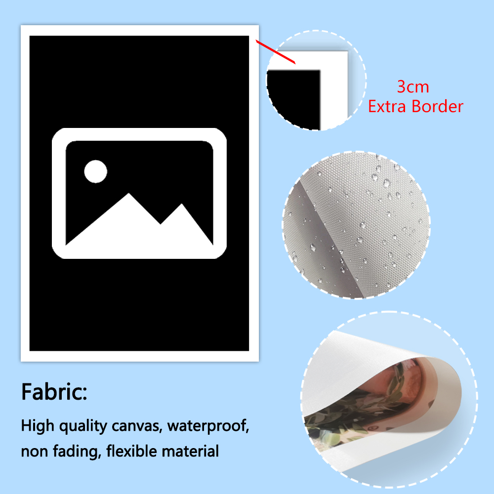 1Pc Custom Big Size Canvas Pos - Pet Portrait Custom avaliação e preço