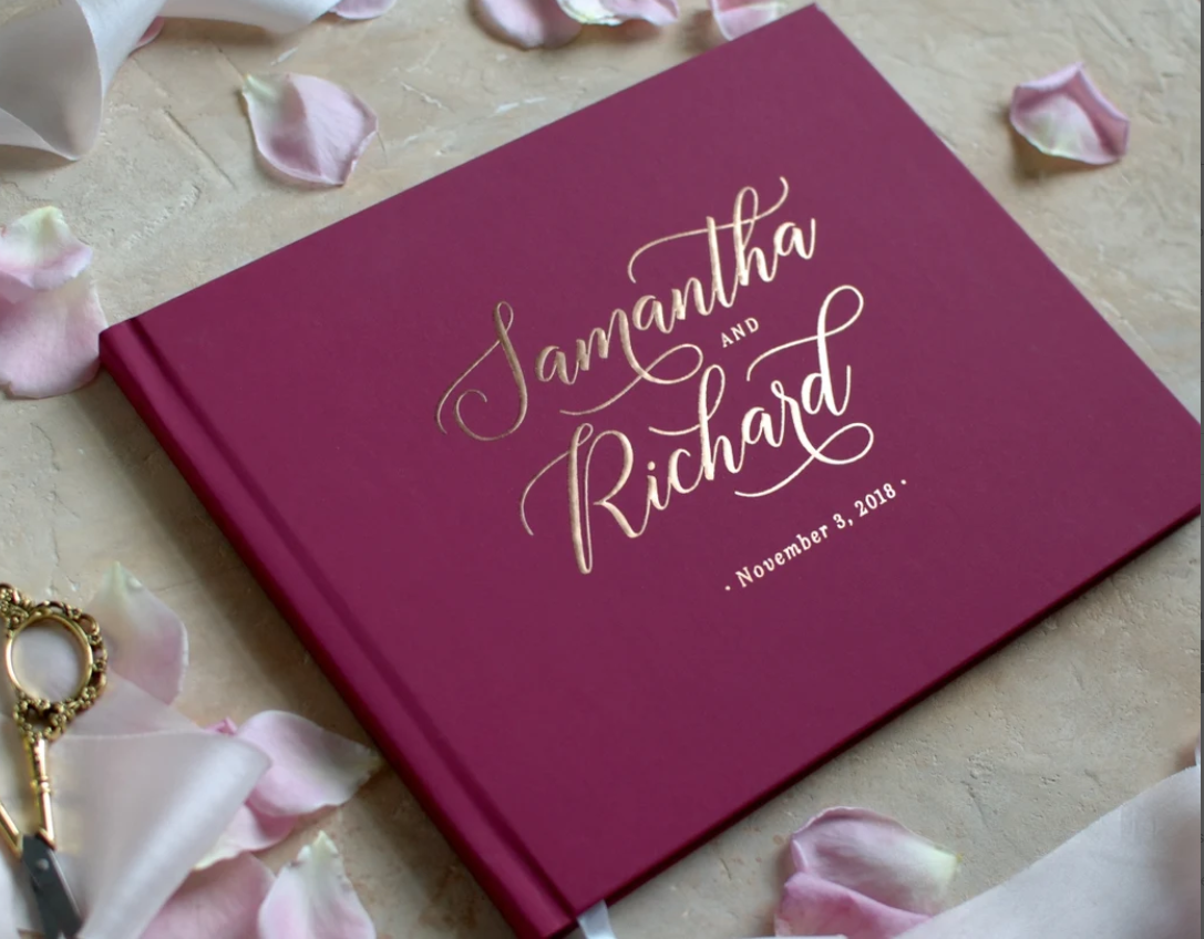 Custom Elegant Wedding Guest B - Custom Photo Book avaliação e preço