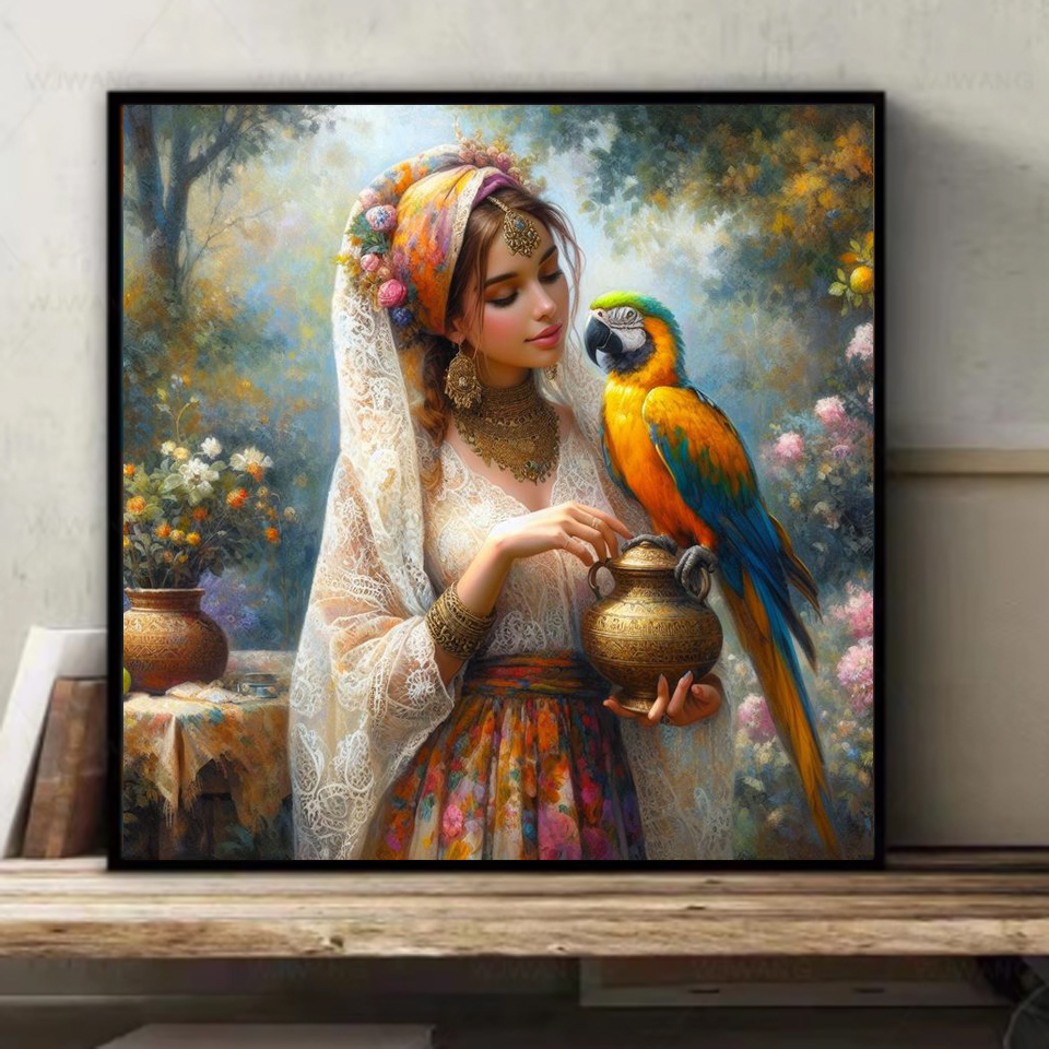 1pc frameless Diamond Painting - Photo Mosaic Print avaliação e preço