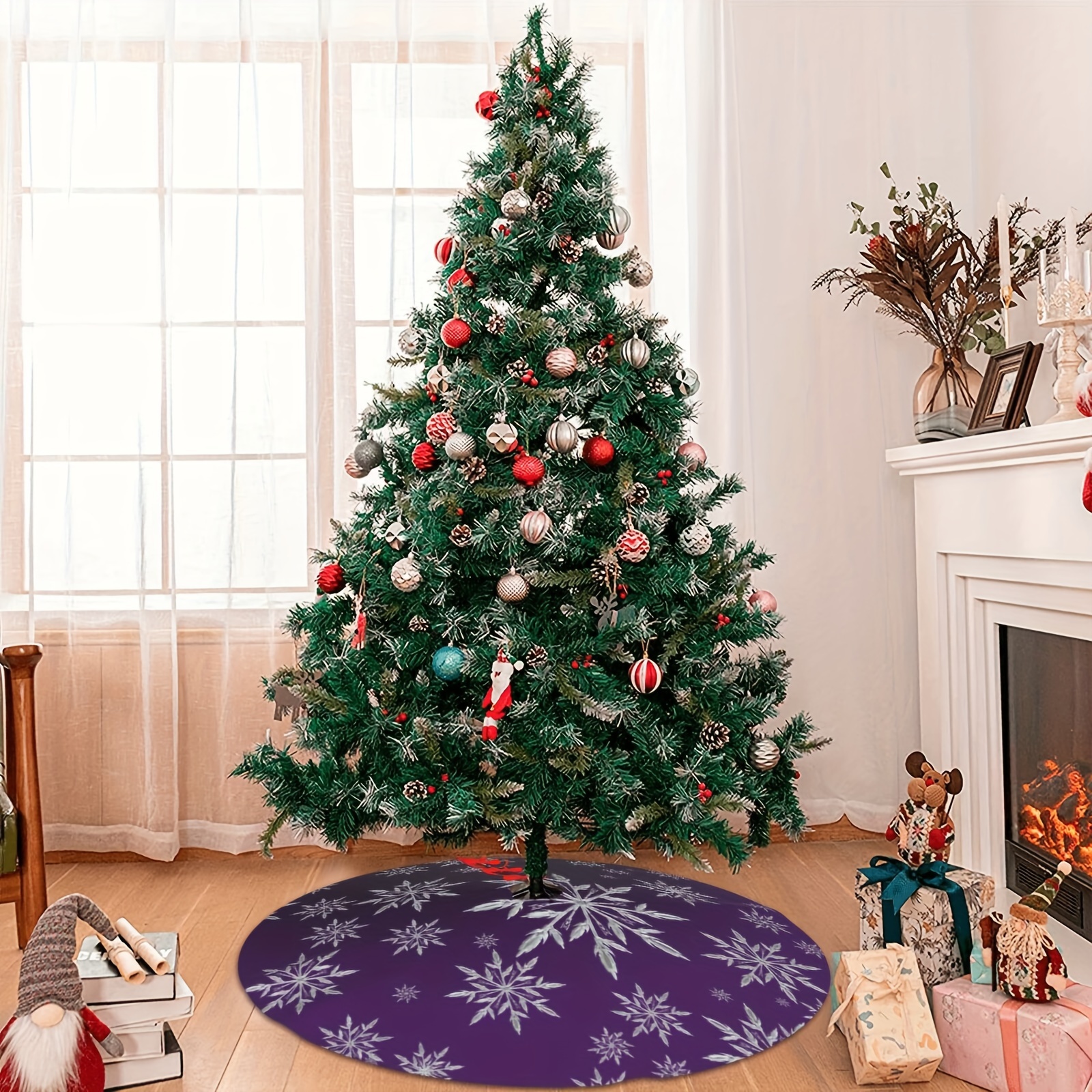 VIKAMA Deep Purple Snowflake P - Family Tree Print avaliação e preço