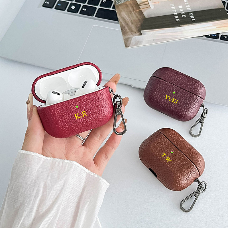 Fashion Cute Mini DIY Earphone - Monogram Keychain Leather avaliação e preço