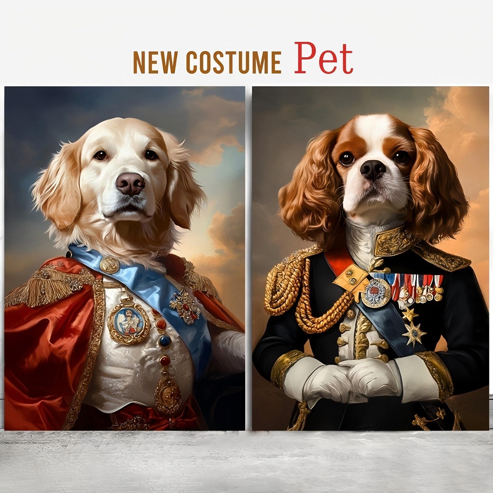 1PC 2D Flat Metal Tin Sign Cus - Pet Portrait Custom avaliação e preço