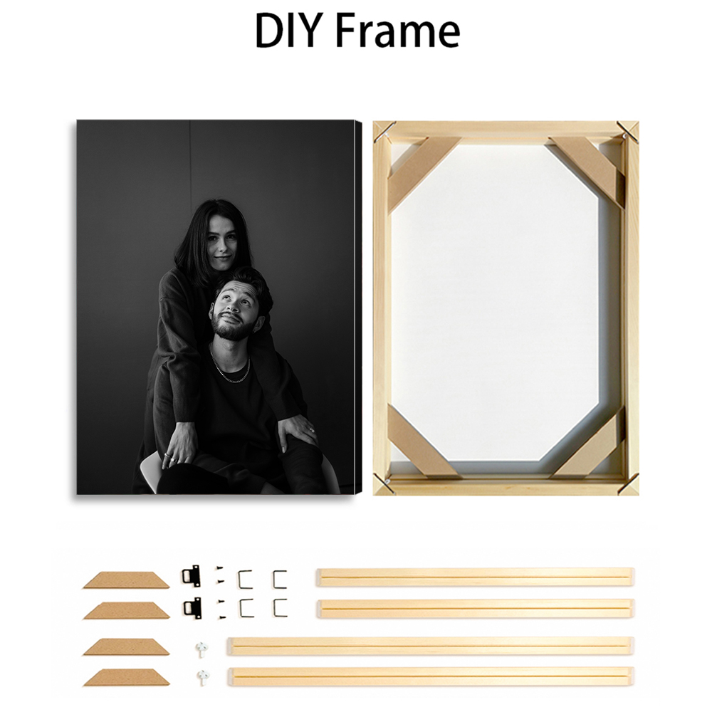 1 pc Custom Photo with DIY fra - Pet Portrait Custom avaliação e preço