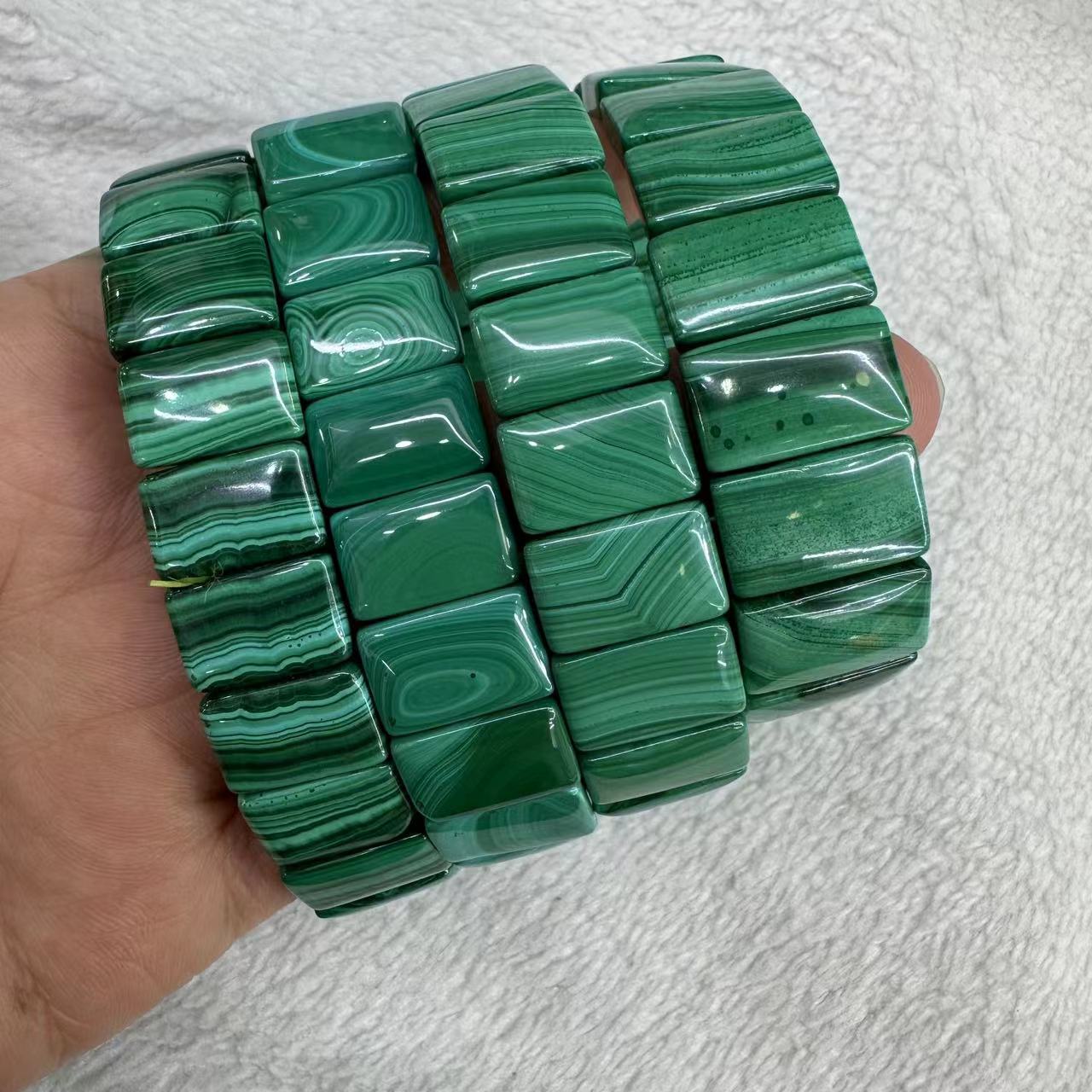 Genuine Natural Green Malachit - Coordinates Bracelet avaliação e preço
