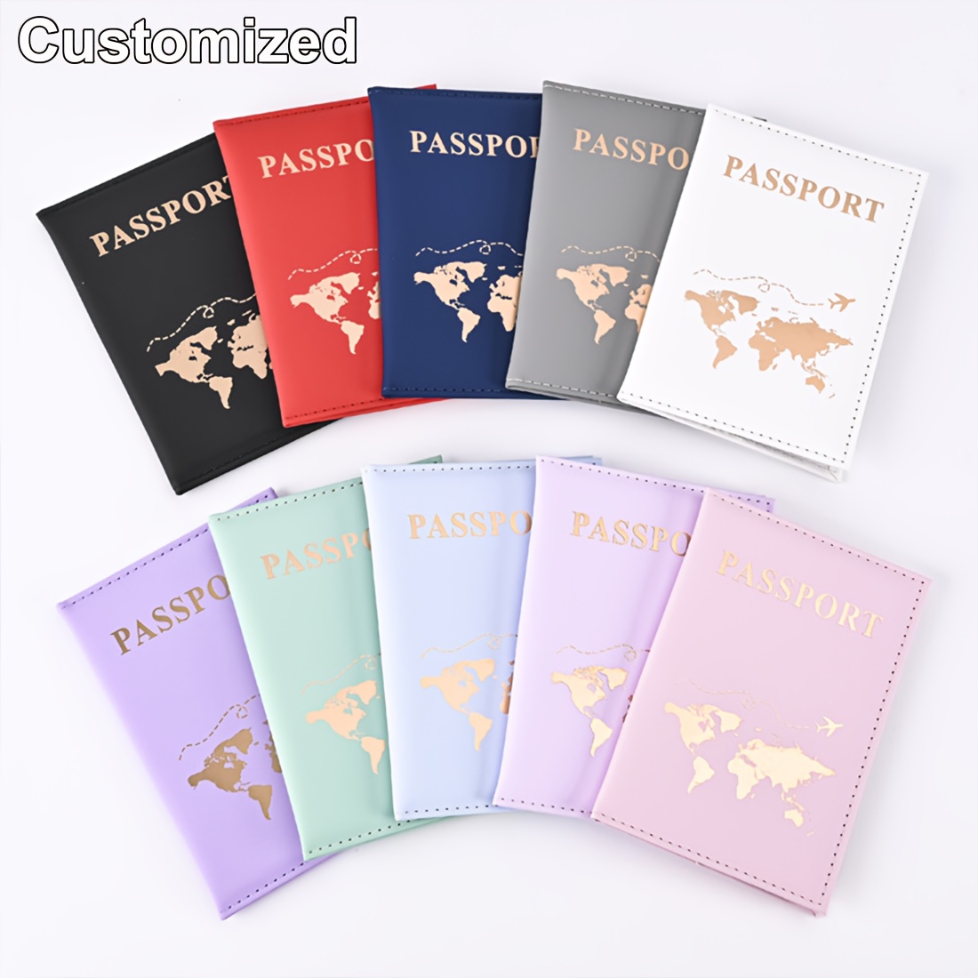 Custom Name World Map Passport - Personalized Name Box avaliação e preço