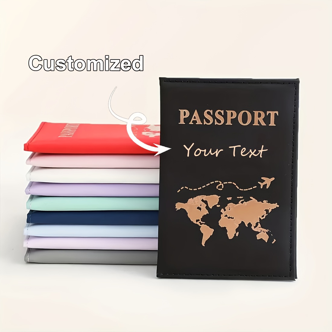 Custom Name World Map Passport - Personalized Name Box avaliação e preço