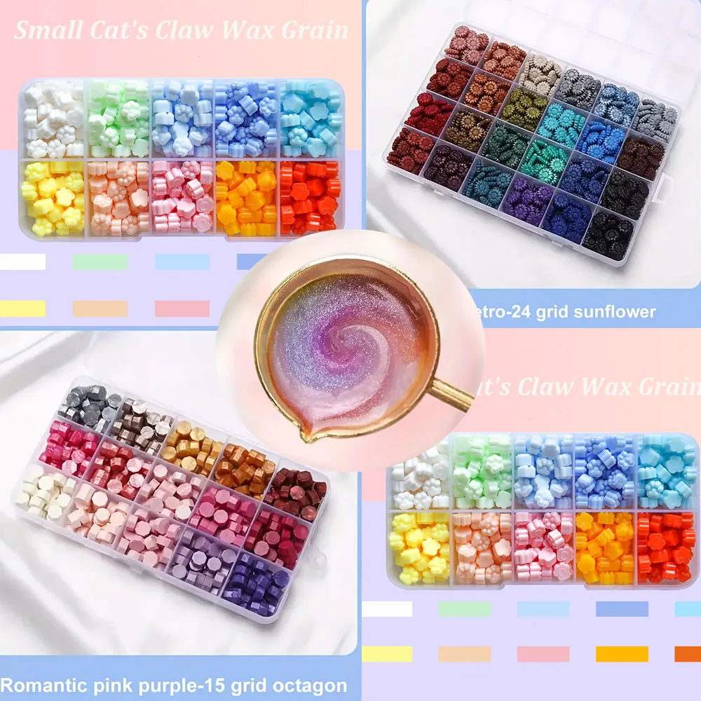 600Pcs Box Sealing Wax Beads,  - Wax Seal Letter Kit avaliação e preço