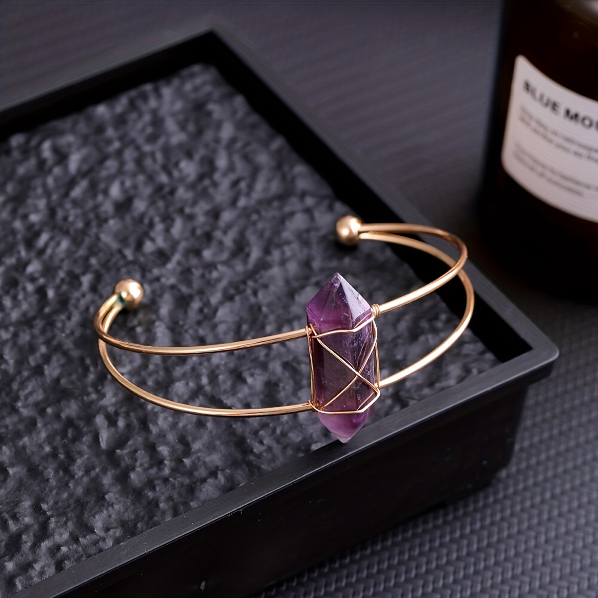 YEEVAA 1pc Natural Crystal Gem - Coordinates Bracelet avaliação e preço