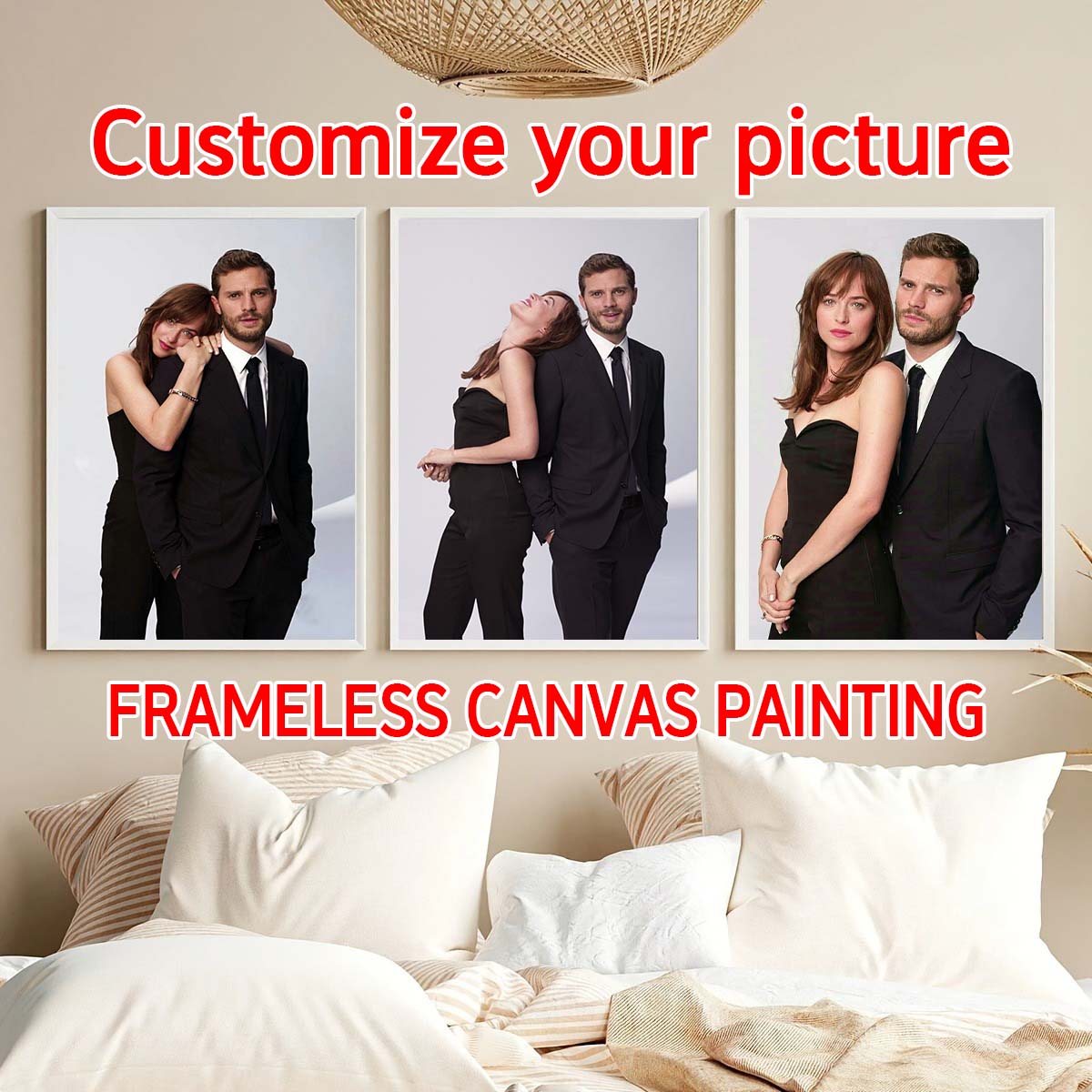 Custom Print Canvas Painting F - Pet Portrait Custom avaliação e preço