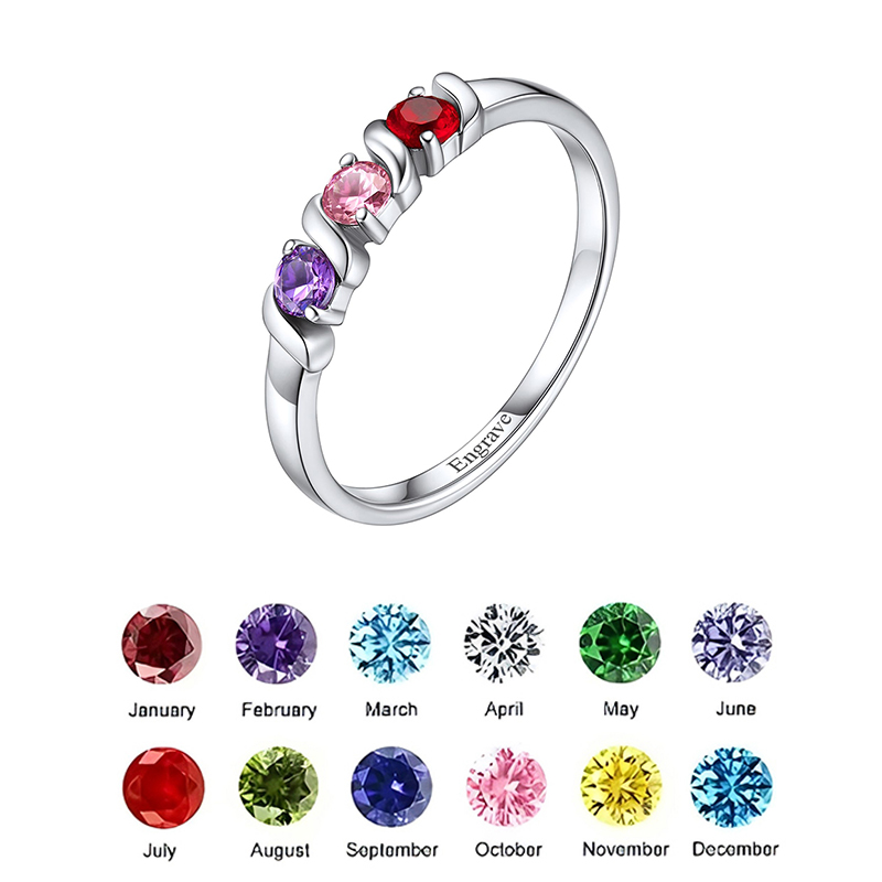 Personalized Names Ring with 1 - Initial Ring Custom avaliação e preço
