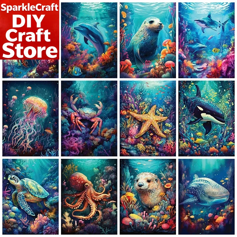 1PC frameless  Full Square Rou - Photo Mosaic Print avaliação e preço