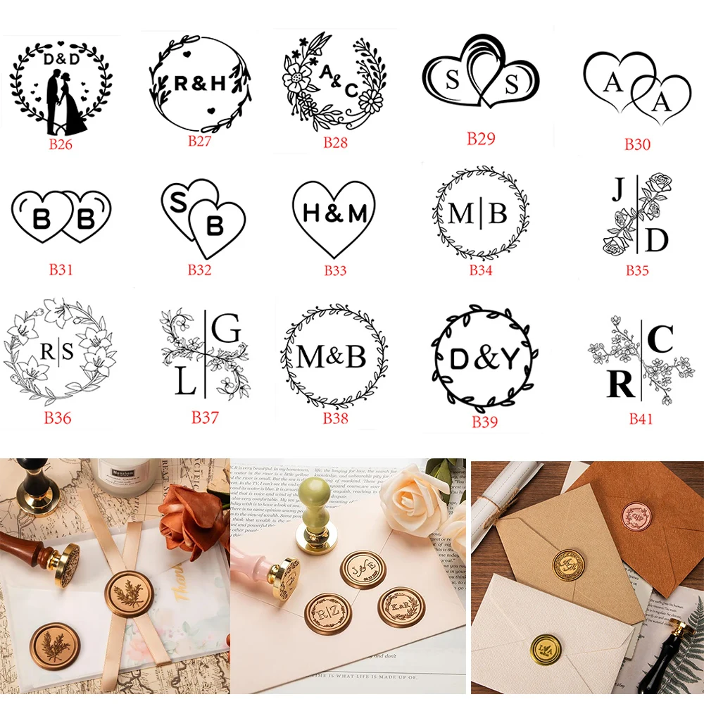 Custom Wax Seal Stamp Kit Doub - Wax Seal Letter Kit avaliação e preço