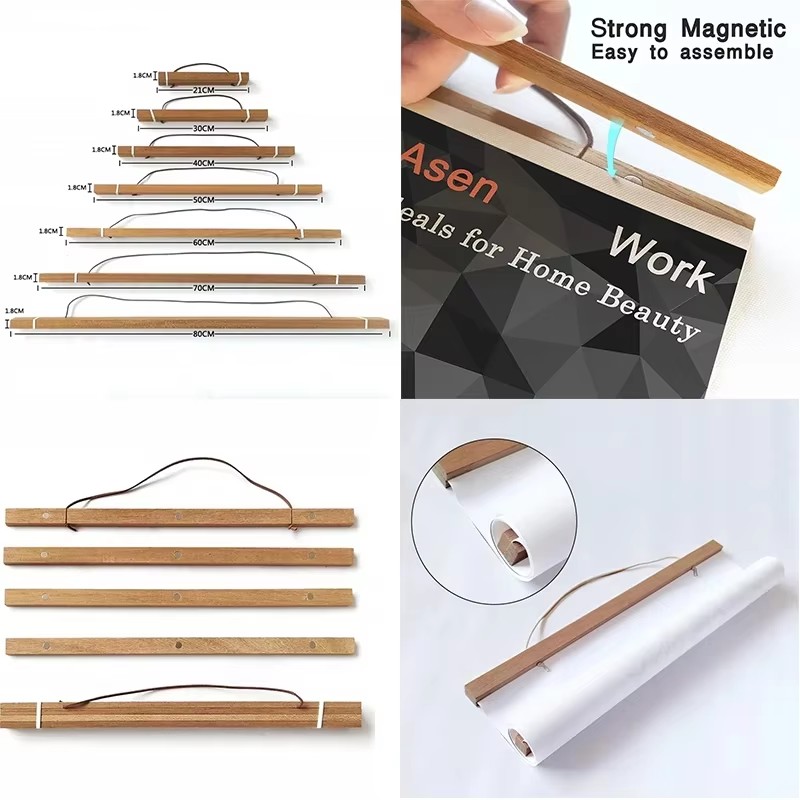 7colors 21-50cm Magnetic Woode - Engraved Wood Frame avaliação e preço