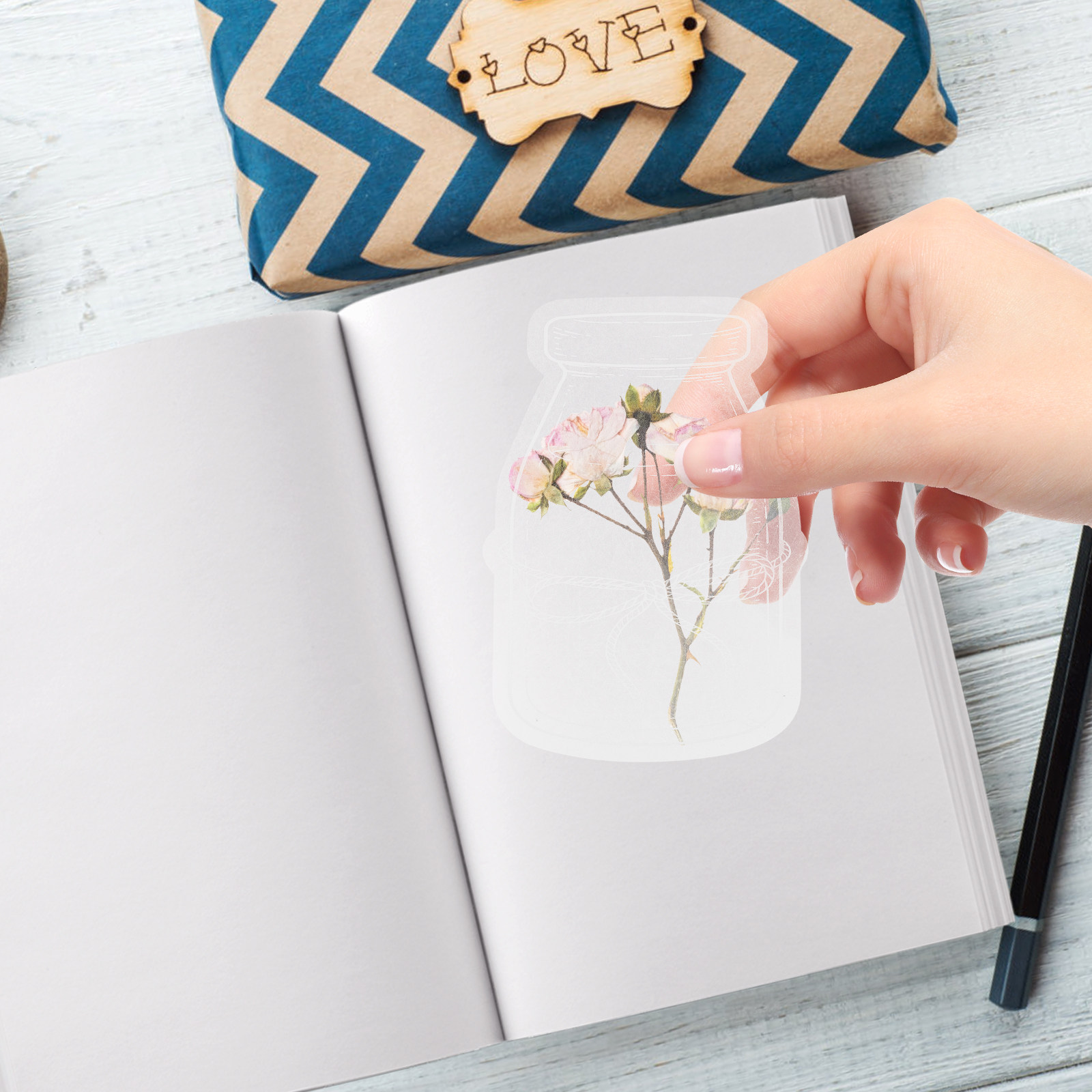 20 Sheets Bookmarks Dried Flow - Dried Flower Bookmark avaliação e preço