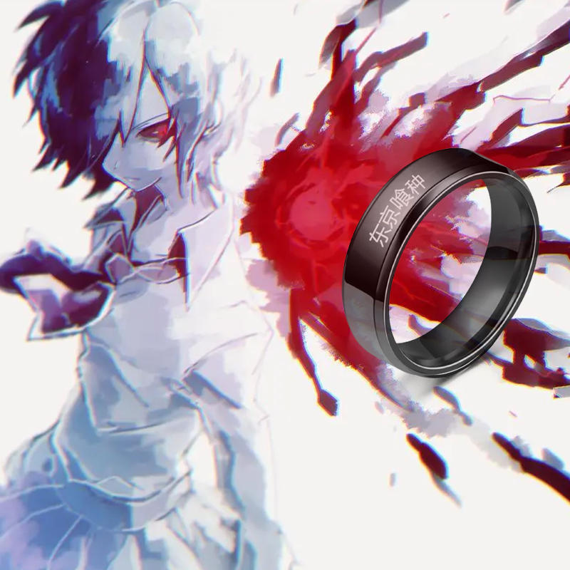Anime Tokyo Ghoul Kinmu Kenyan - Initial Ring Custom avaliação e preço