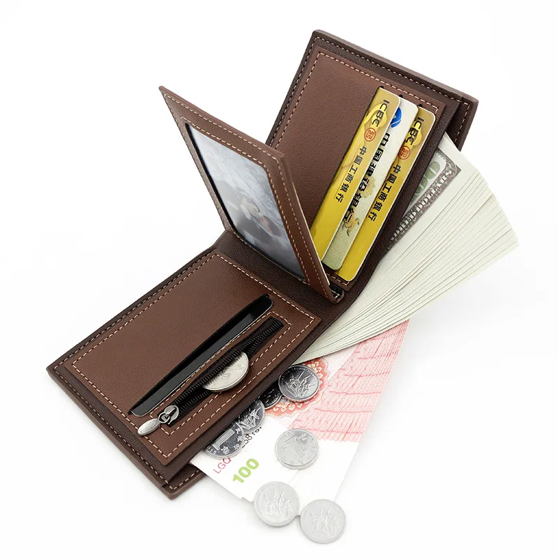 Slim Card Holder Male Purses C - Personalized Name Box avaliação e preço