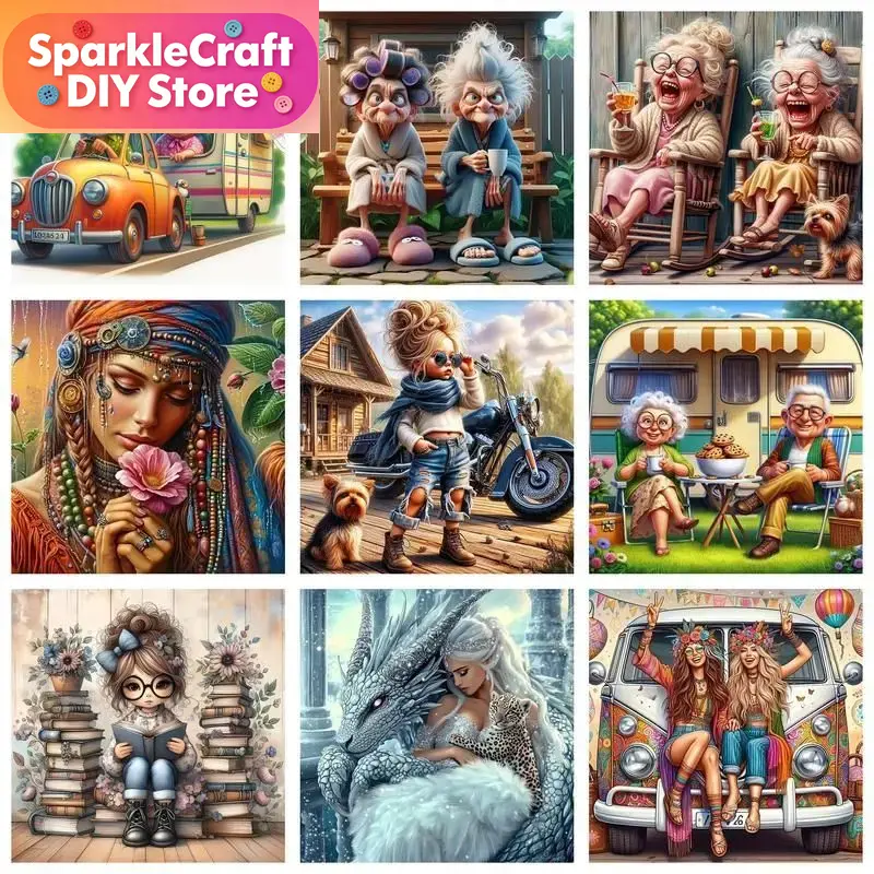 1pc frameless   Full Square Di - Photo Mosaic Print avaliação e preço