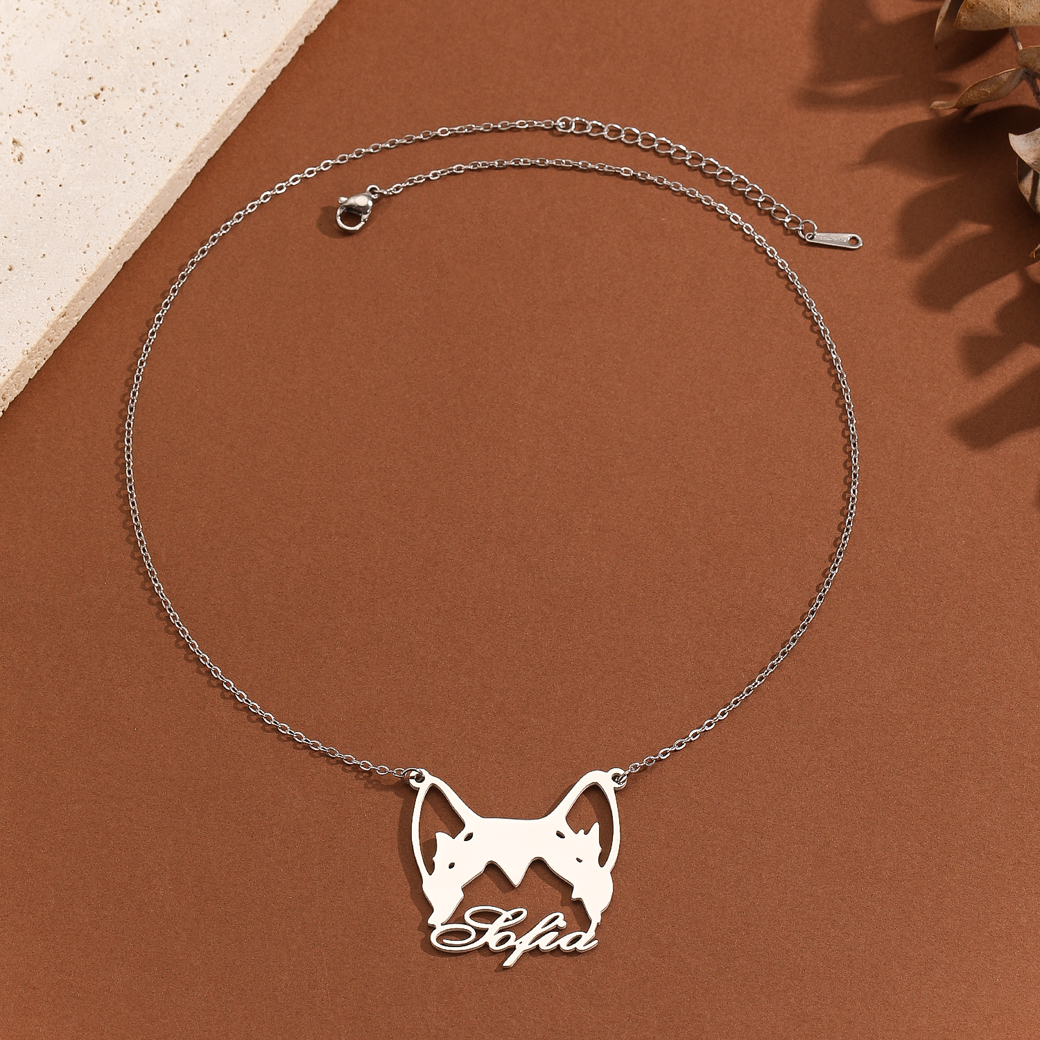 Custom Alaska Malamute Name Ne - Name Necklace Custom avaliação e preço