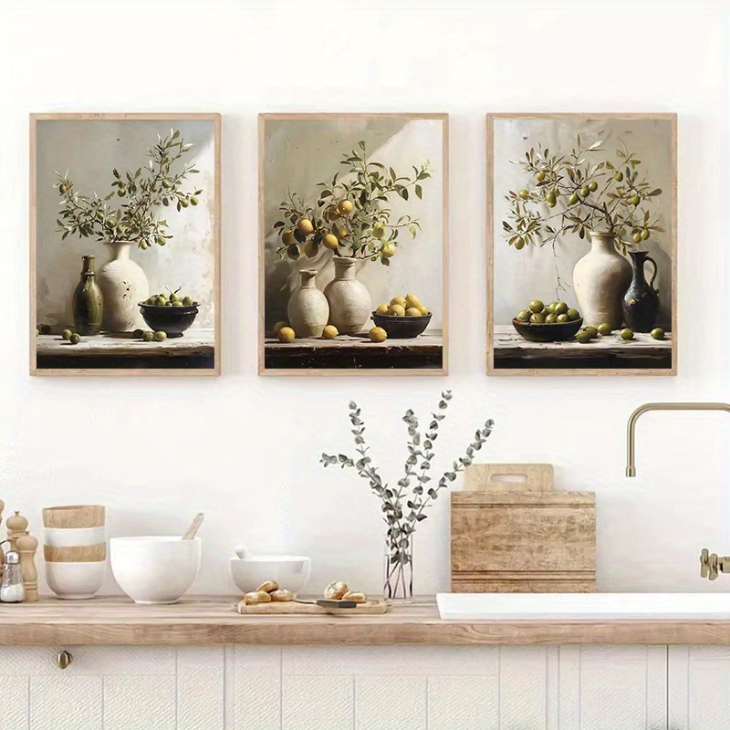 1pc frameless 1pc  Retro Still - Family Tree Print avaliação e preço